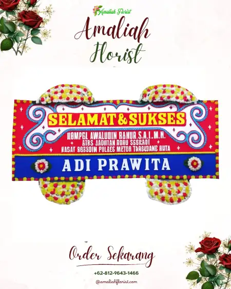 Papan Bunga Ucapan Selamat singosari malang