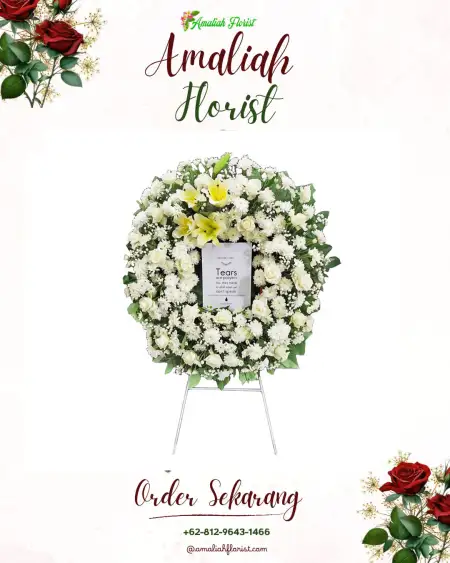 Krans Bunga Duka singosari malang